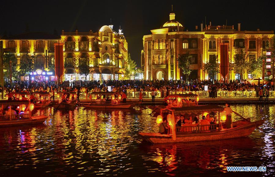 #CHINA-SHANDONG-TAIERZHUANG-NIGHT VIEW (CN)