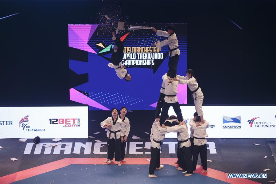 (SP) BRITAIN-MANCHESTER-TAEKWONDO-WORLD CHAMPIONSHIP-DAY 1