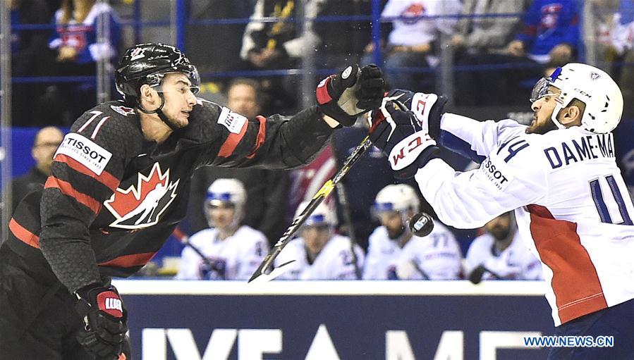 (SP)SLOVAKIA-KOSICE-ICE HOCKEY-IIHF-WORLD CHAMPIONSHIP-GROUP A-CAN VS FRA