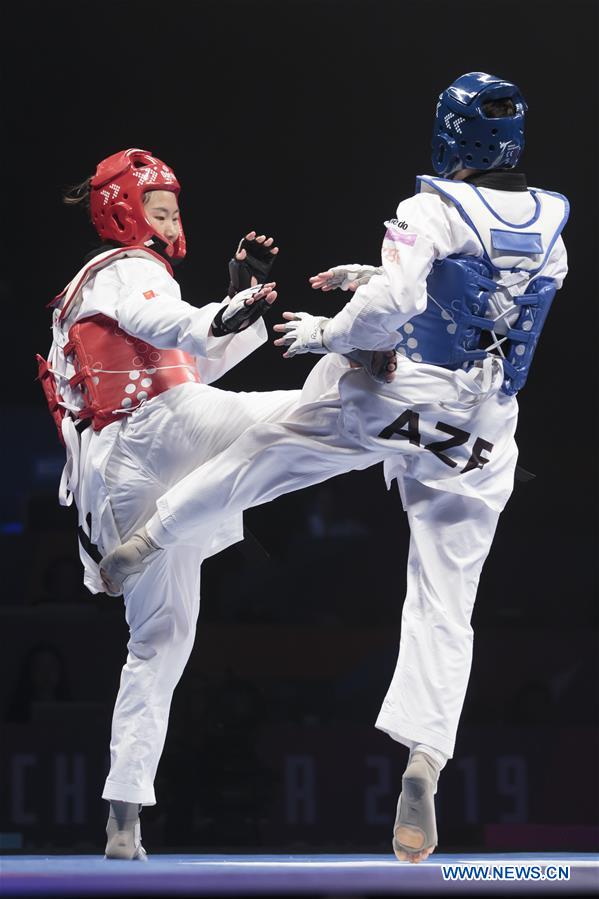 (SP)BRITAIN-MANCHESTER-TAEKWONDO-WORLD CHAMPIONSHIP-DAY 4