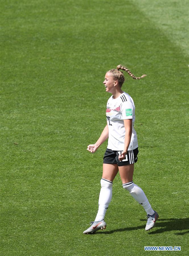 (SP)FRANCE-RENNES-2019 FIFA WOMEN'S WORLD CUP-GROUP B-GER VS CHN