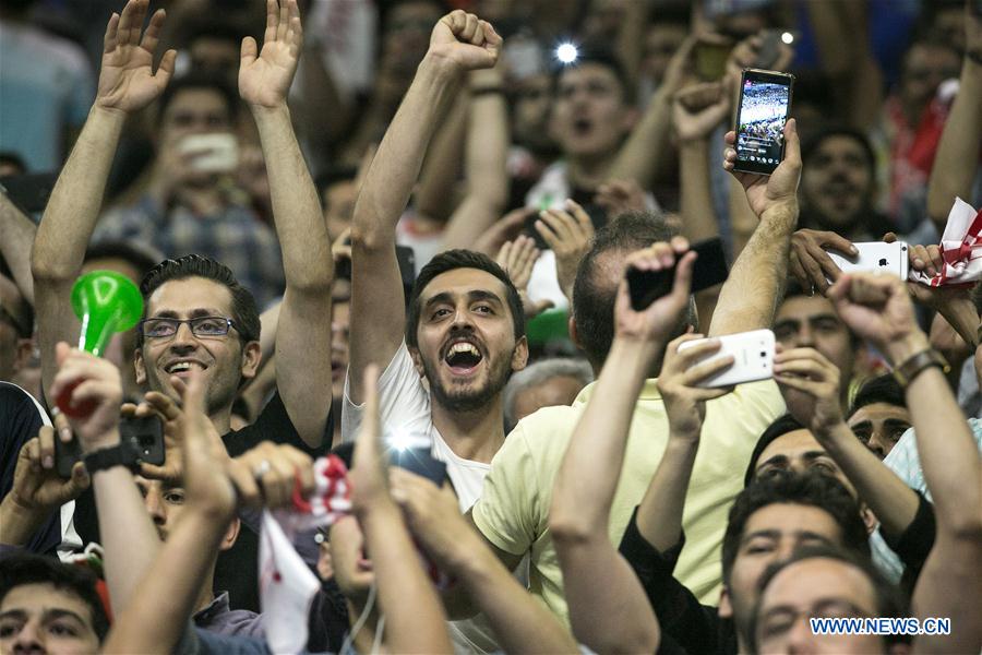 (SP)IRAN-URMIA-FIVB NATIONS LEAGUE-IRAN VS CANADA