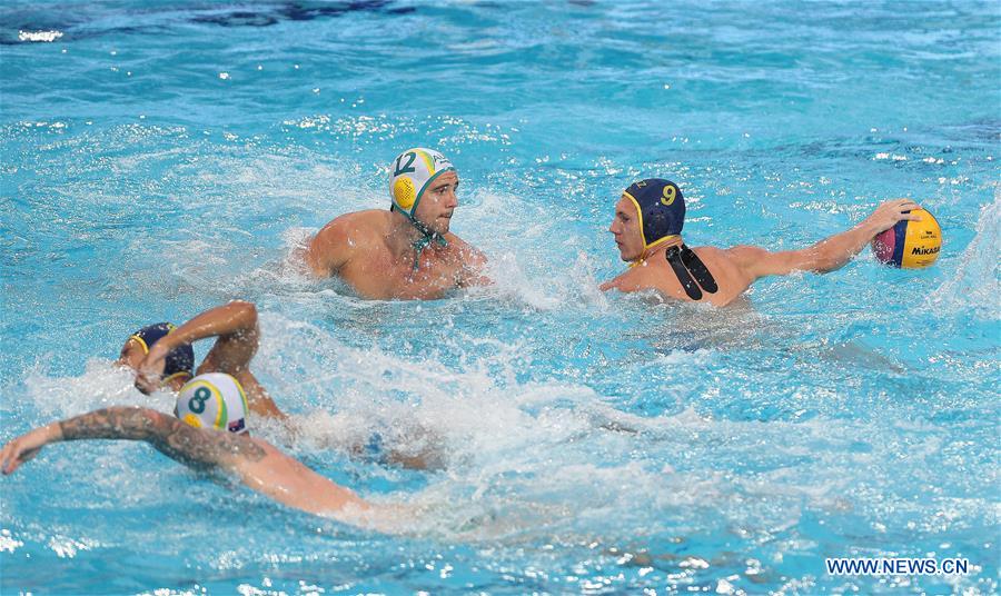 (SP)SERBIA-BELGRADE-WATER POLO-AUSTRALIA VS KAZAKHSTAN