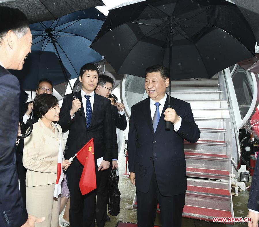 JAPAN-OSAKA-XI JINPING-G2O SUMMIT-ARRIVAL