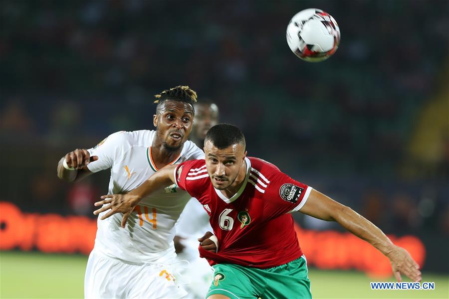 (SP)EGYPT-CAIRO-SOCCER-AFRICA CUP-MOROCCO VS COTE D'IVOIRE