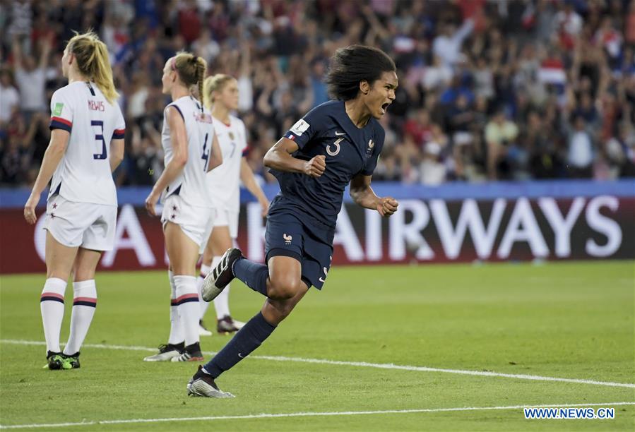 (SP)FRANCE-PARIS-FIFA WOMEN'S WORLD CUP-QUARTERFINAL-FRA VS USA