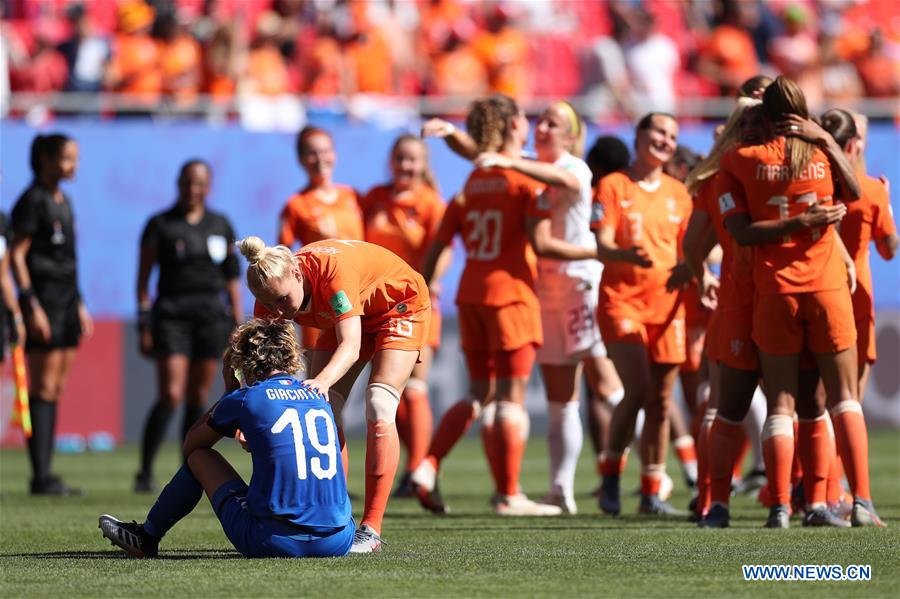 (SP)FRANCE-VALENCIENNES-SOCCER-FIFA WOMEN'S WORLD CUP-QUARTERFINAL-ITA VS NED