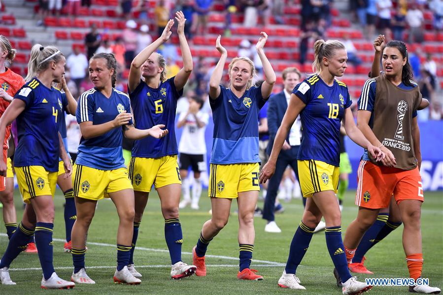 (SP)FRANCE-RENNES-FIFA WOMEN'S WORLD CUP-QUARTERFINALS-GER VS SWE