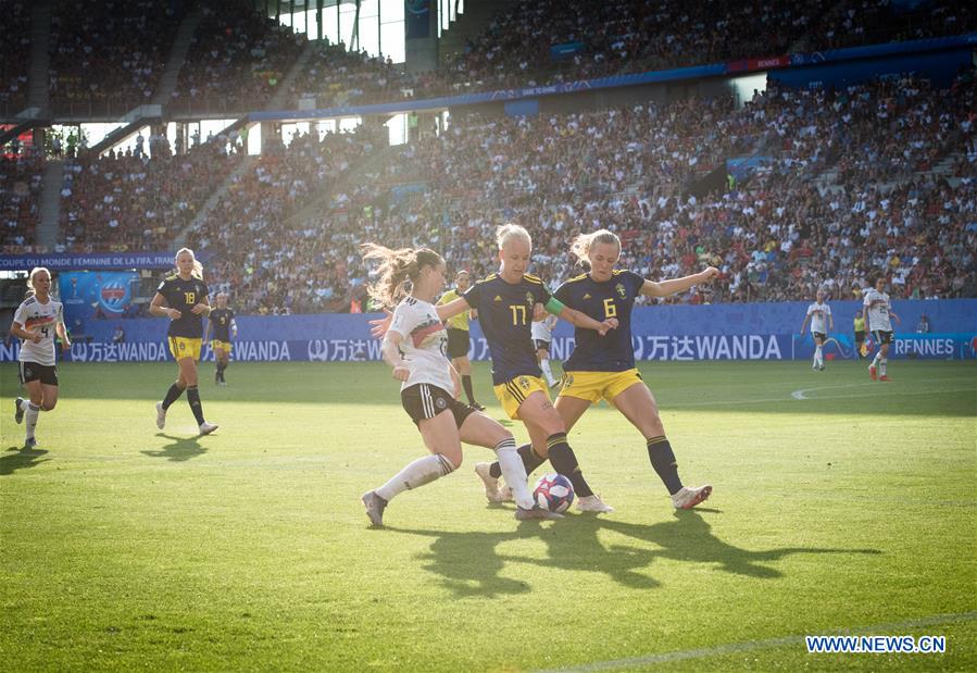 (SP)FRANCE-RENNES-FIFA WOMEN'S WORLD CUP-QUARTERFINALS-GER VS SWE