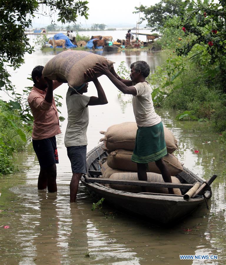 INDIA-ASSAM-FLOOD