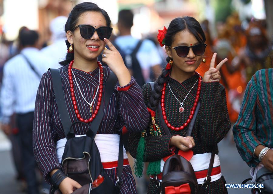 NEPAL-LALITPUR-CULTURE-MATAYA FESTIVAL