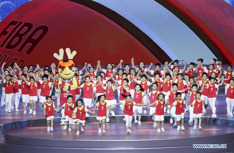 (SP) CHINA-BEIJING-FIBA BASKETBALL WORLD CUP-OPENING CEREMONY (CN)