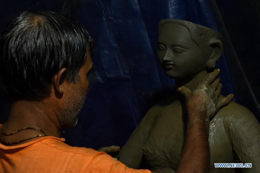 BANGLADESH-DHAKA-DURGA PUJA FESTIVAL-PREPARATION