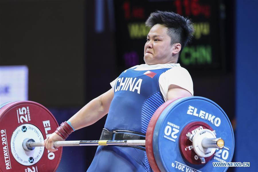 (SP)THAILAND-PATTAYA-WEIGHTLIFTING CHAMPIONSHIPS-WOMEN'S 87KG