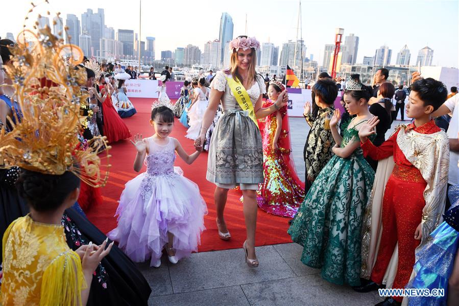 CHINA-SHANDONG-QINGDAO-MISS TOURISM WORLD-LAUNCH (CN)