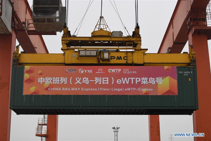 CHINA-ZHEJIANG-YIWU-BELGIUM-FREIGHT TRAIN-NEW ROUTE (CN)