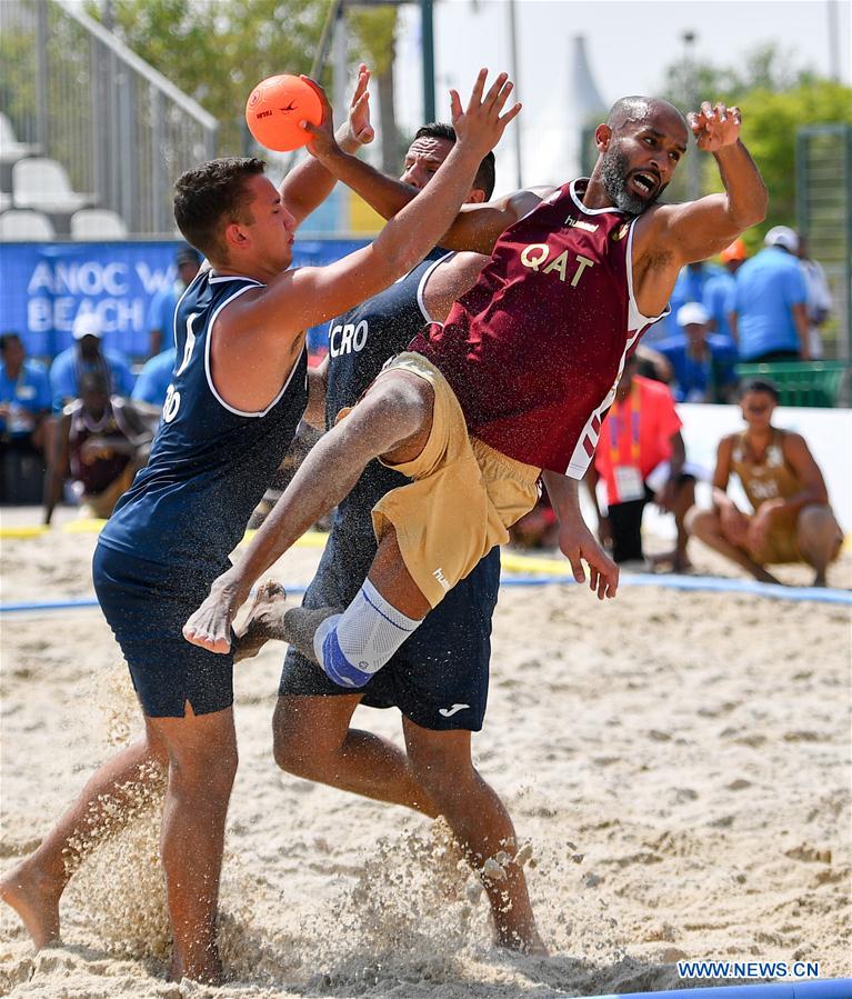 (SP)QATAR-DOHA-ANOC WORLD BEACH GAMES-BEACH HANDBALL