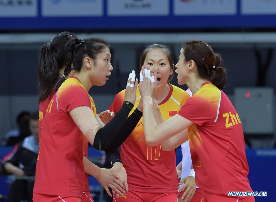 (SP)CHINA-WUHAN-7TH MILITARY WORLD GAMES-VOLLEYBALL