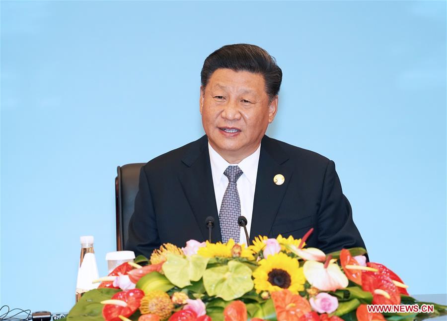 CHINA-WUHAN-XI JINPING-CISM-7TH MILITARY WORLD GAMES-MEETING (CN)