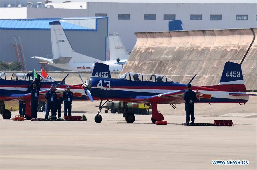 (SP)CHINA-WUHAN-7TH MILITARY WORLD GAMES-AERONAUTICAL PENTATHLON-FLYING CONTEST