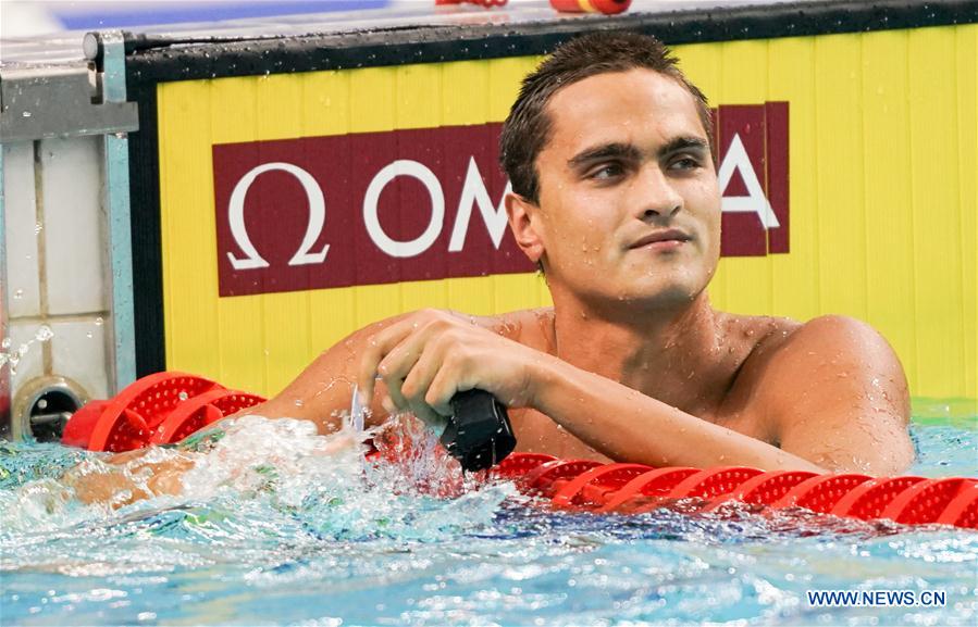 (SP)CHINA-WUHAN-7TH MILITARY WORLD GAMES-SWIMMING-MEN'S 50M FREESTYLE FINAL(CN)