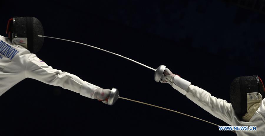 (SP)CHINA-WUHAN-7TH MILITARY WORLD GAMES-FENCING-MEN'S INDIVIDUAL EPEE(CN)