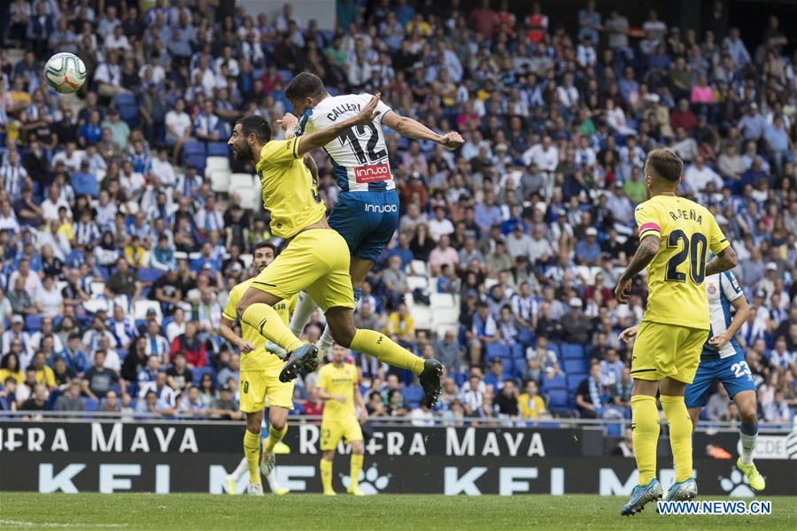 (SP)SPAIN-BARCELONA-SOCCER-SPANISH LEAGUE-ESPANYOL VS VILLARREAL