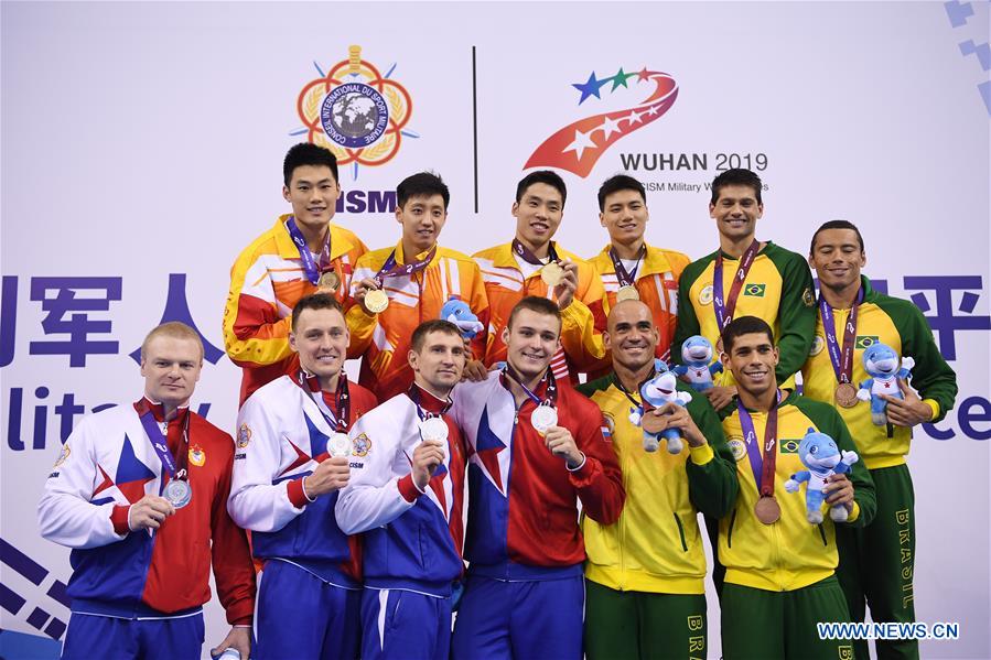 (SP)CHINA-WUHAN-7TH MILITARY WORLD GAMES-LIFESAVING