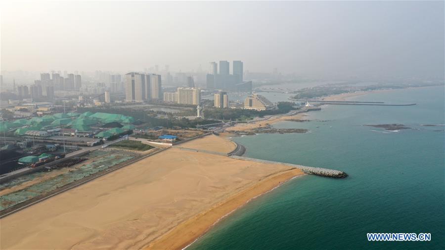 CHINA-SHANDONG-RIZHAO-PORT-RESTORATION OF ECOLOGY (CN)