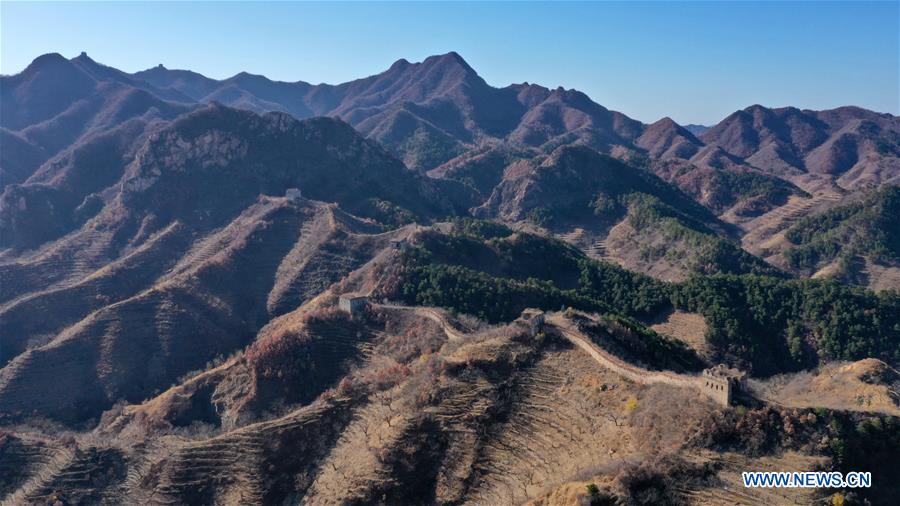 CHINA-HEBEI-GREAT WALL-WINTER SCENERY (CN)