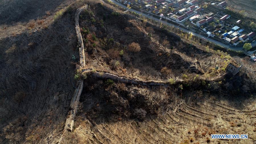 CHINA-HEBEI-GREAT WALL-WINTER SCENERY (CN)