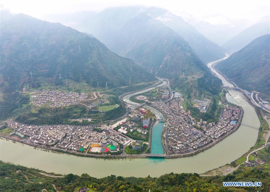 CHINA-SICHUAN-YINGXIU-AERIAL VIEW (CN)