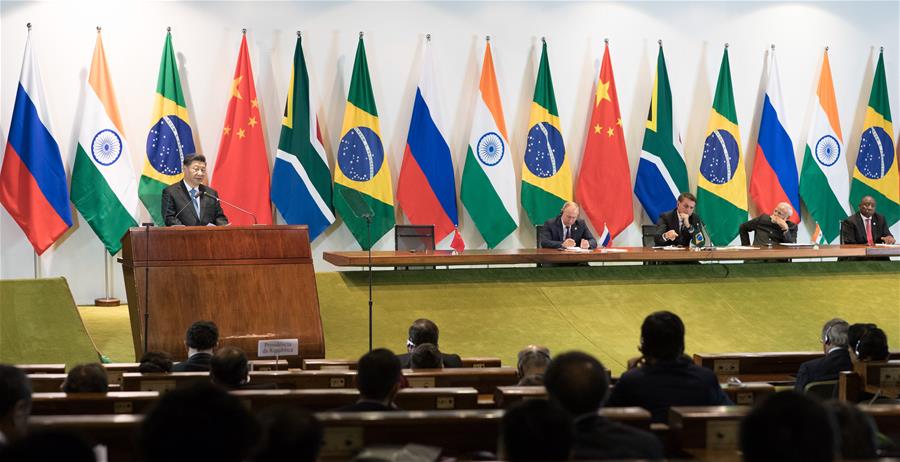 BRAZIL-BRASILIA-CHINA-XI JINPING-BRICS-LEADERS' DIALOGUE WITH THE BRICS BUSINESS COUNCIL AND THE NEW DEVELOPMENT BANK