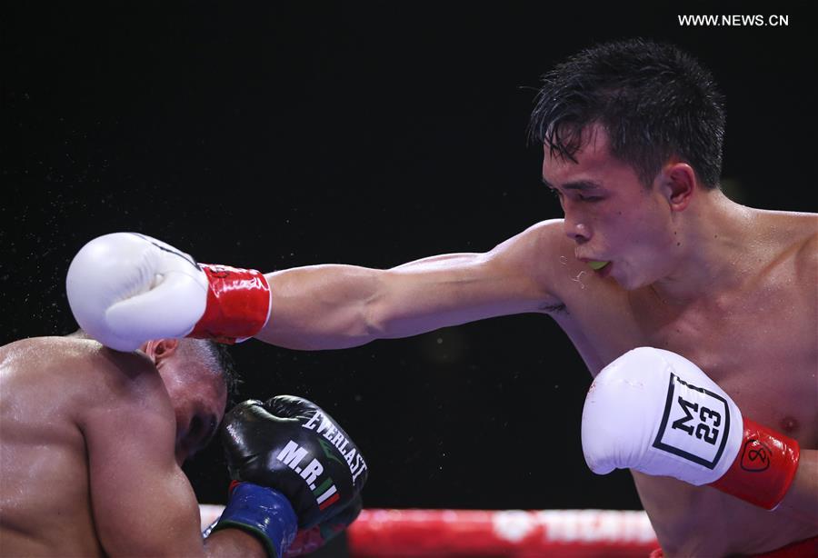 (SP)U.S.-INDIO-BOXING-WBA-FEATHERWEIGHT-XU CAN