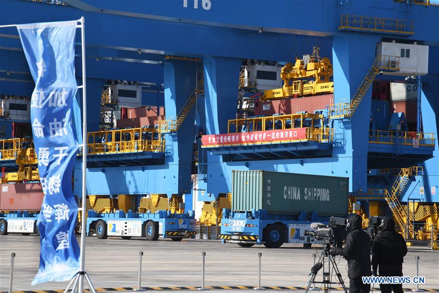 CHINA-SHANDONG-QINGDAO PORT-AUTOMATIC DOCK (CN)