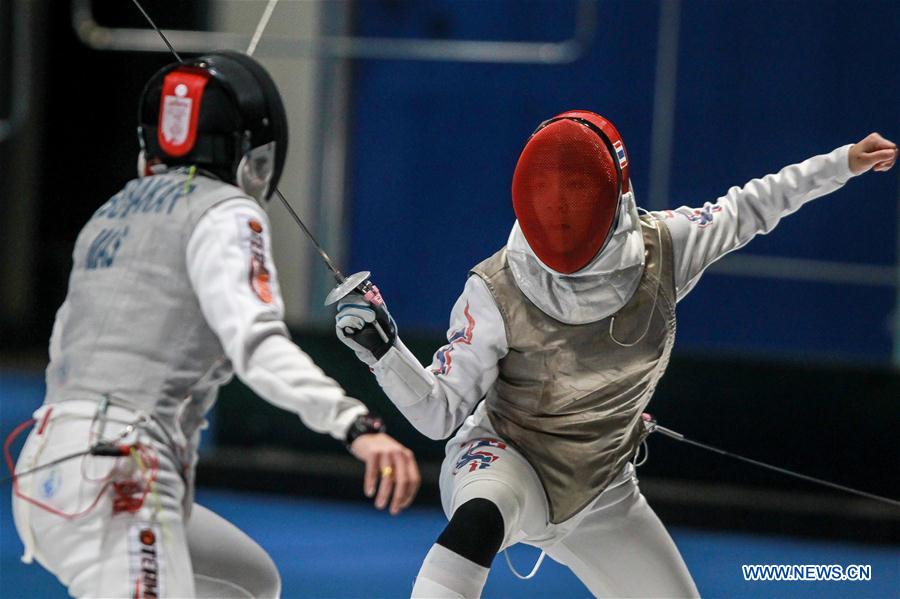 (SP)PHILIPPINES-PASAY CITY-SEA GAMES-FENCING