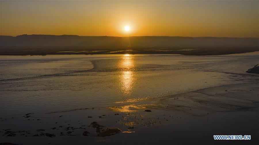 CHINA-SHAANXI-YELLOW RIVER-SUNRISE (CN)