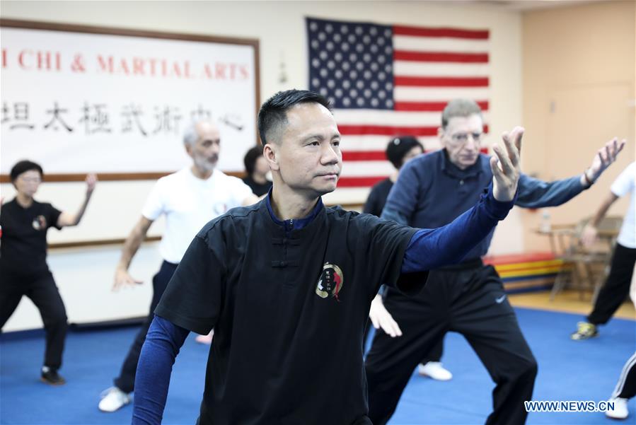 U.S.-NEW YORK-TAI CHI-FORMER WORLD CHAMPION