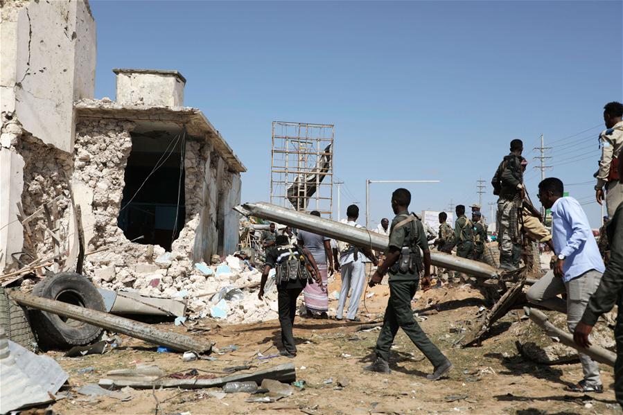 (SPOT NEWS)SOMALIA-MOGADISHU-SUICIDE BOMBING