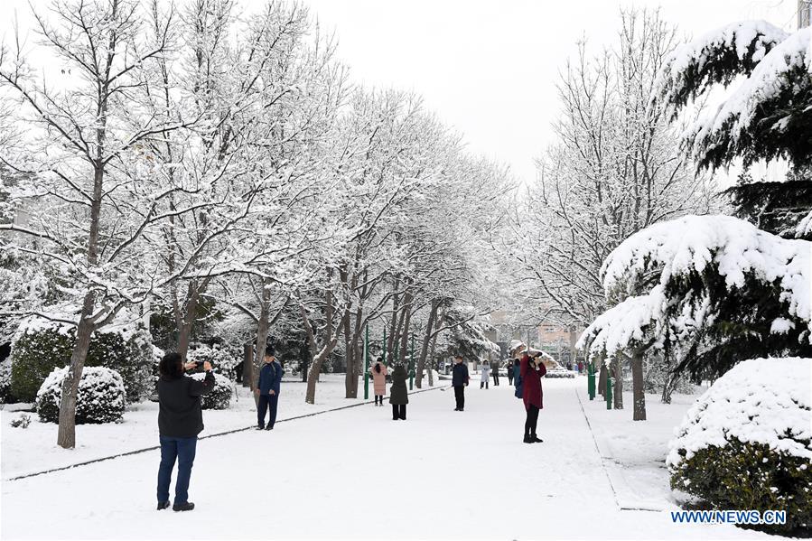 CHINA-BEIJING-SNOW SCENERY (CN)