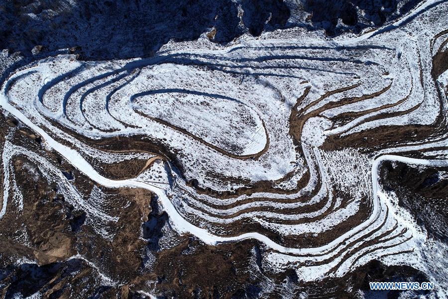 CHINA-SHAANXI-YAN'AN-SNOW SCENERY (CN)