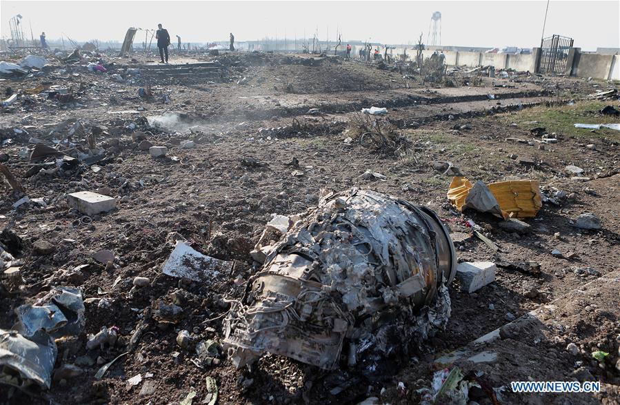 IRAN-TEHRAN-AIR CRASH-BLACK BOX-FILE PHOTO 