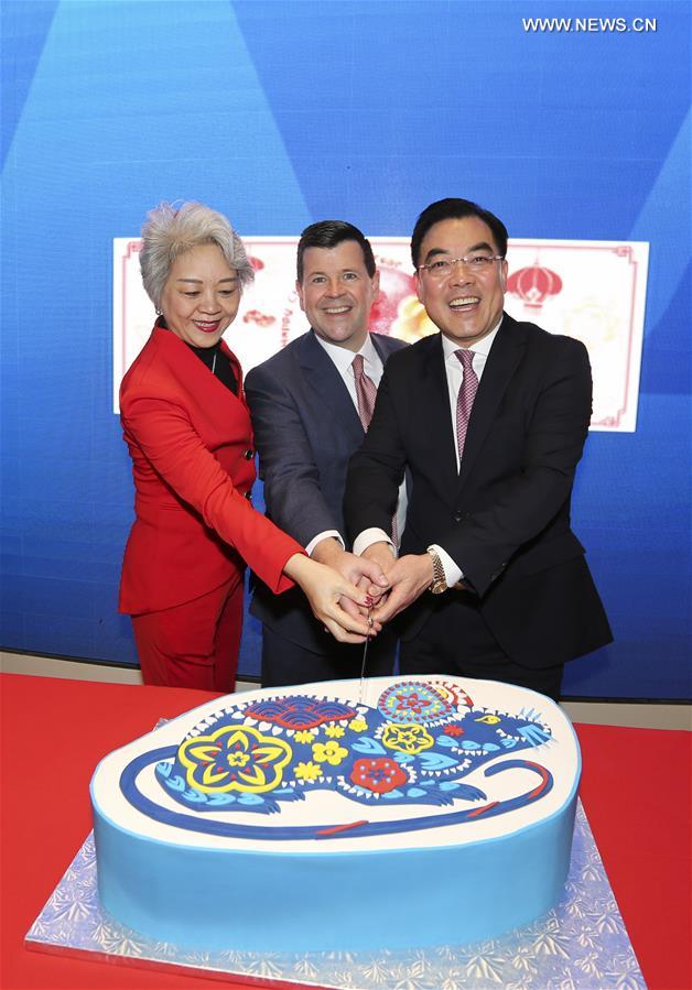 U.S.-NEW YORK-NASDAQ-CHINESE LUNAR NEW YEAR-BELL-RINGING CEREMONY