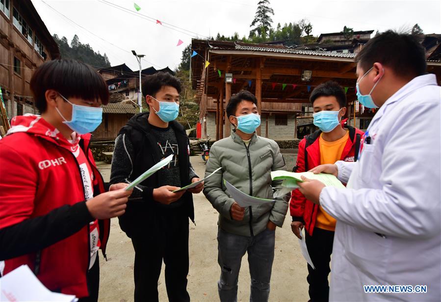 CHINA-GUANGXI-RONGSHUI-NOVEL CORONAVIRUS-PREVENTION (CN)