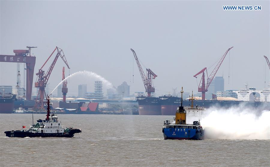 CHINA-SHANGHAI-EMERGENCY RESCUE DRILL (CN)