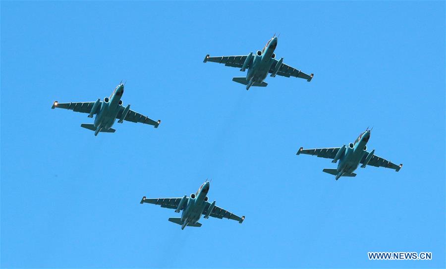 BELARUS-MINSK-INDEPENDENCE DAY PARADE-REHEARSAL