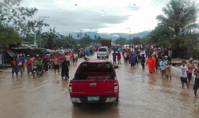 At least 74 killed or missing in S. Philippine storm