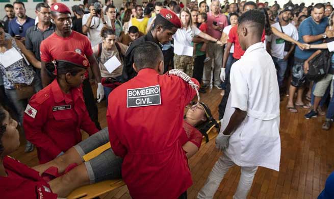 At least 34 killed in dam collapse in Brazil