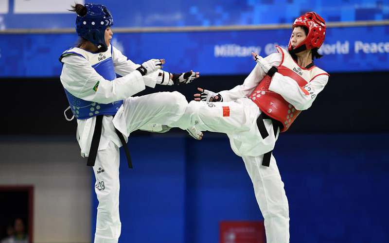 Highlights of taekwondo finals at Military World Games