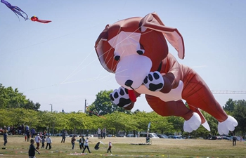 Pacific Rim Kite Festival held in Vancouver, Canada